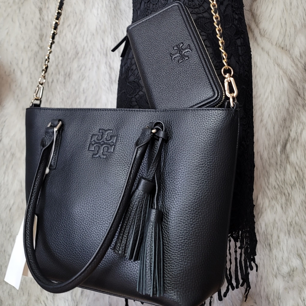 🔥 NWT Tory Burch SET Matching Designer Purse + - Picture 12 of 13